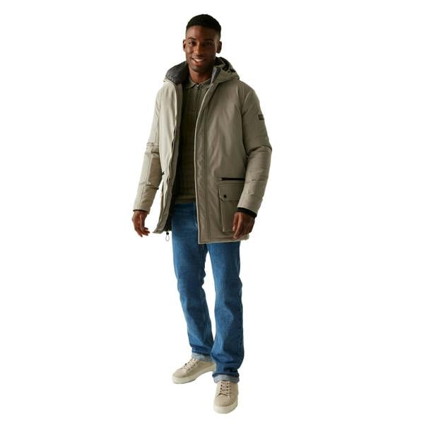 Regatta Mens Rhodo Padded Jacket - Golden Sand - 