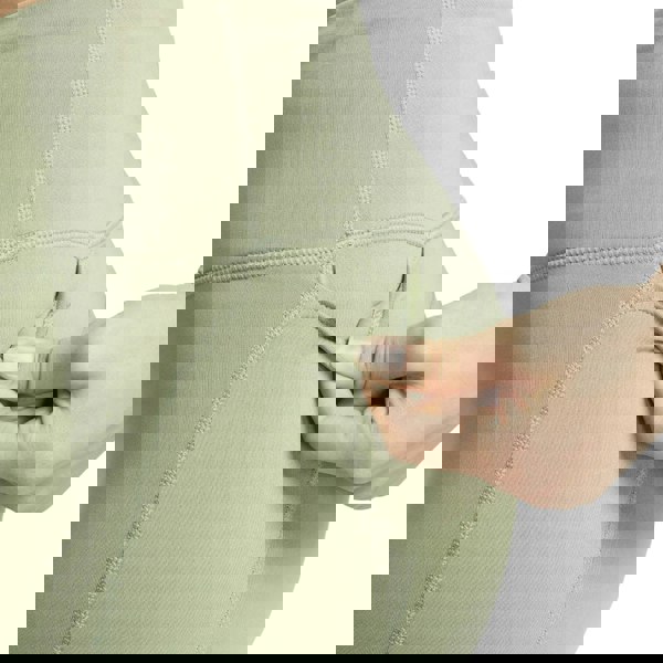 Nike Dx0948 386 Oil Green Running Leggings Female XS