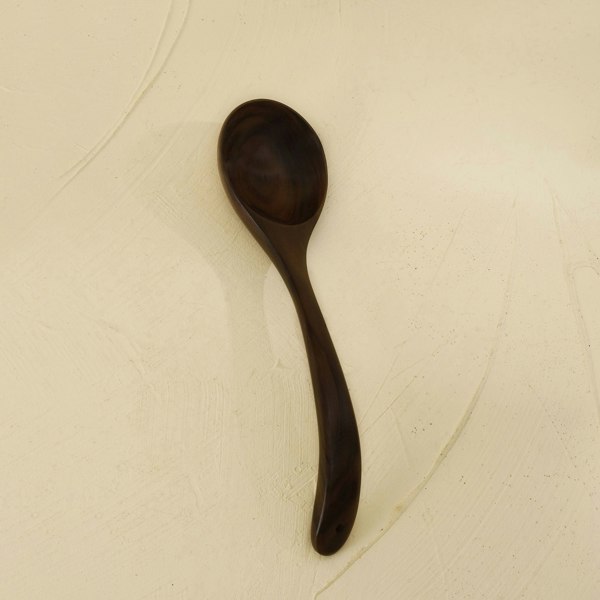 Rosewood wooden ladle sustainable serving spoon kitchen utensil