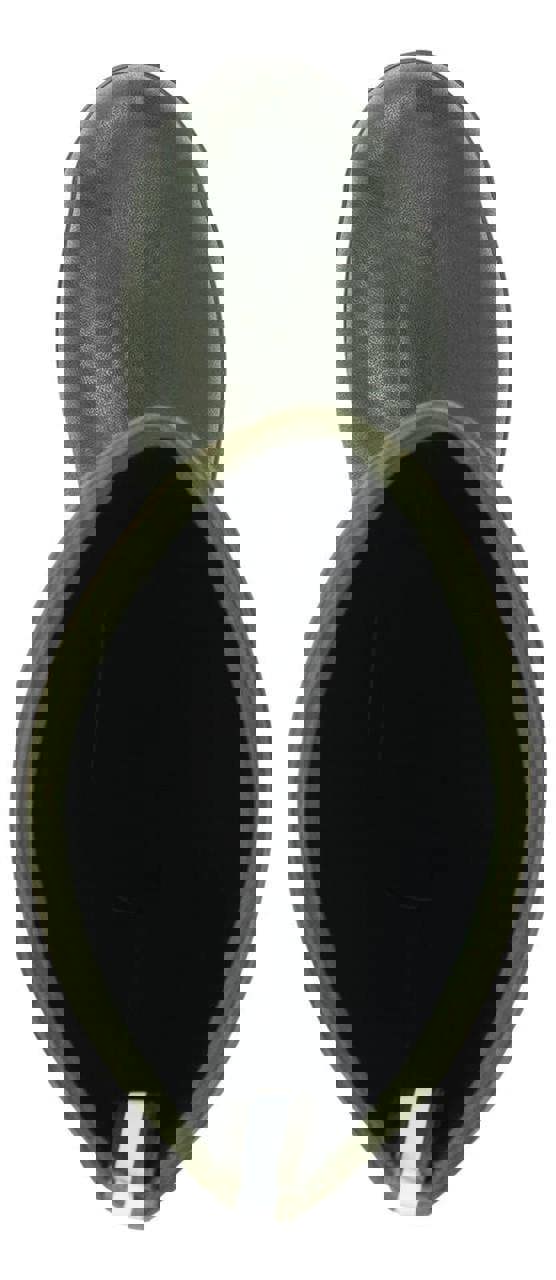 Muck Boots MUCK Boots Chore 2k Mens Classic Stable Farm Tall Wellington Wellies, overhead view of a single boot showing the rounded toe and interior.