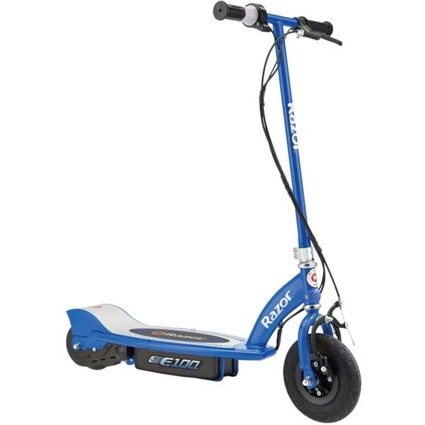 Razor E100 Electric Scooter - Blue - Blue