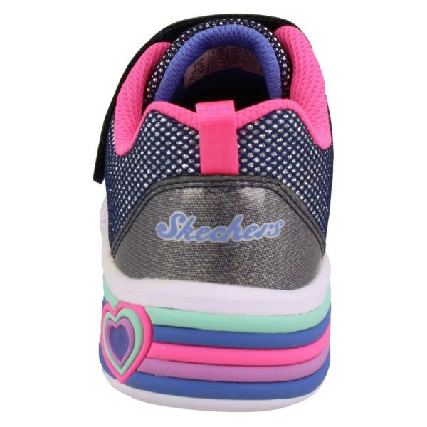 Skechers Girls Skechers Light Up Trainers Shimmer Spells 302304