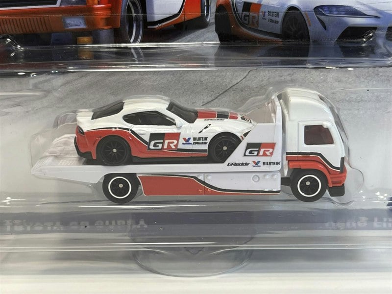 hot wheels team transport 2021 toyota gr supra aero lift grk65 real riders