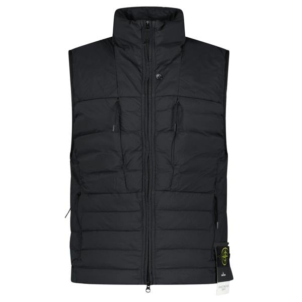 Stone Island Seamless Tunnel Padded Gilet Black - chancefashionco