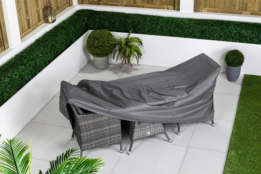 Giardino Arizona Rattan Garden Bistro Set Patio Table and Chairs