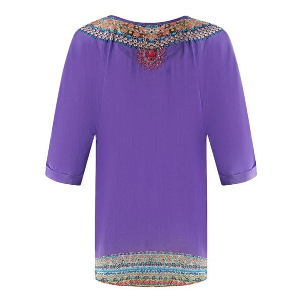 Inoa Tivoli Gardenia 12009 Purple Silk Fish Top