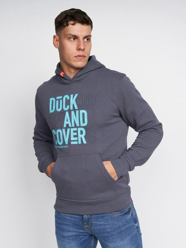 Duck and Cover Pecklar Hoodie - Navy