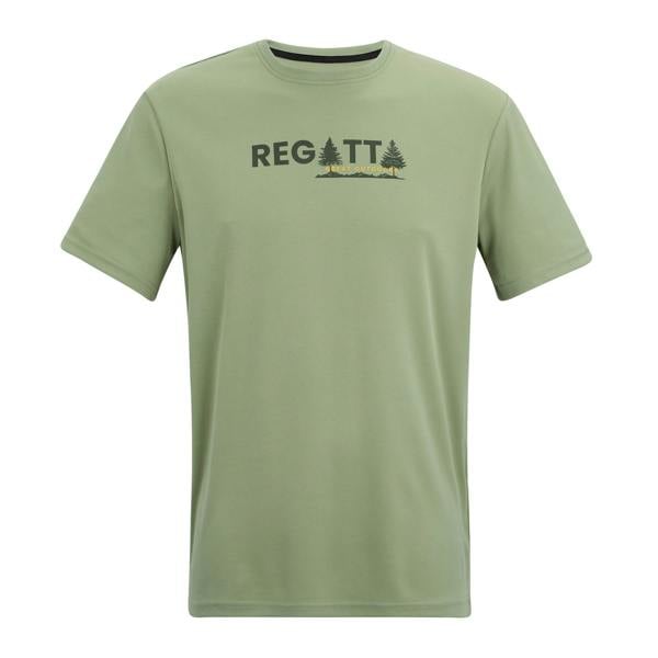 Regatta Mens Fingal Pine Tree T-Shirt - Sage Green - 