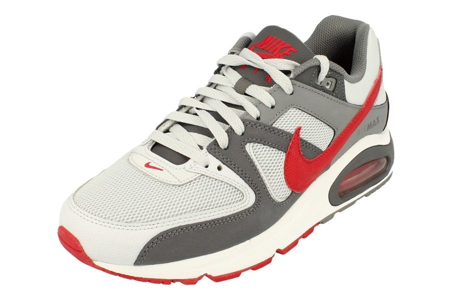 Nike Air Max Command Mens Trainers 629993  049 - Pure Platinum Gym Red 049 - Photo 0