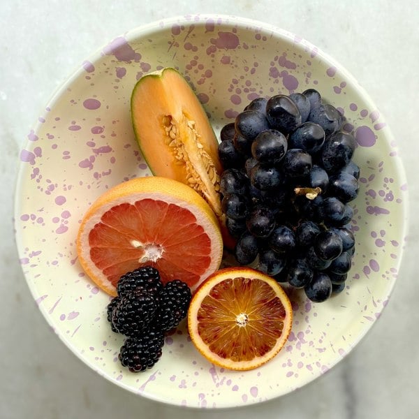 Hot Pottery Lilac Salad Bowl