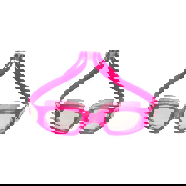 Neon pink Aquasphere Michael Phelps Tiburon kid swim goggles with clear lenses