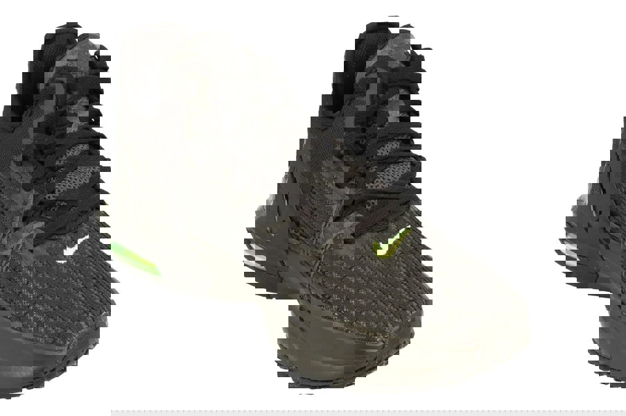 Nike Lebron Witness VI Mens Basketball Trainers Cz4052  004 - Black Anthracite Volt 004 - Photo 3