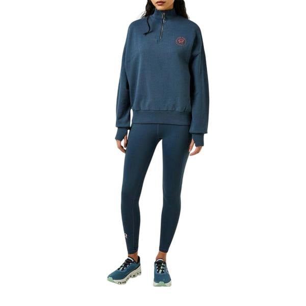 Red Run Womens/Ladies Cotton Jumper - Midnight - 
