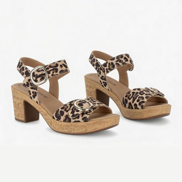 Gabor Gabor FANTASTICA Womens Ankle Strap Sandals Beige