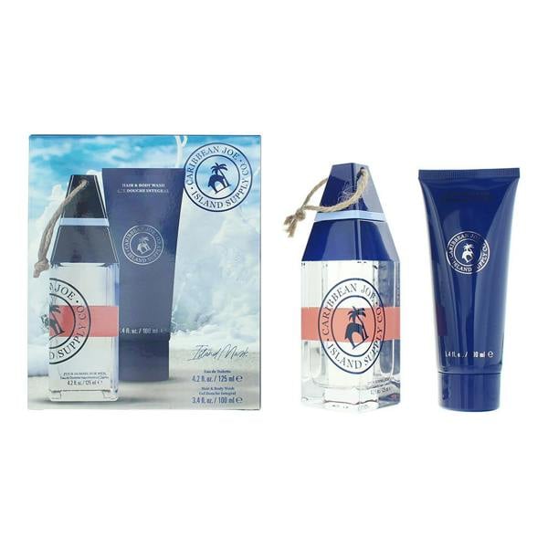 Caribbean Joe Island Musk Eau de Toilette 125ml + Body Wash 100ml Gift Set