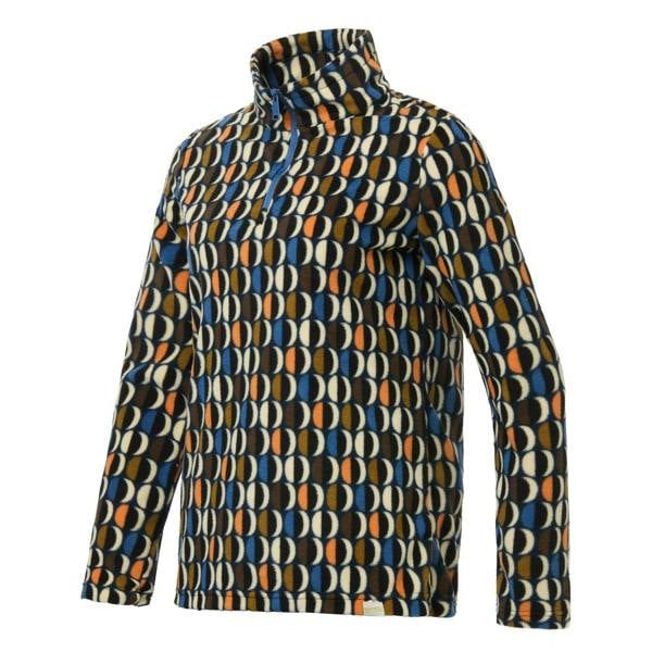 Regatta Womens/Ladies Orla Kiely Oval Half Zip Fleece Top - Navy/Multicoloured - 