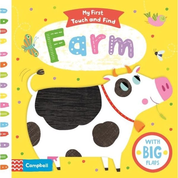 Macmillan My First Touch and Find Farm Children Early Learning Activity Book