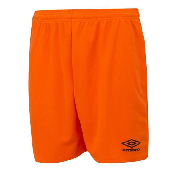 Umbro Childrens/Kids Club II Shorts - Shocking Orange - 
