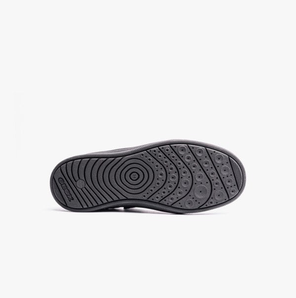 GEOX ARZACH Boys Lace-Up Black School Shoes