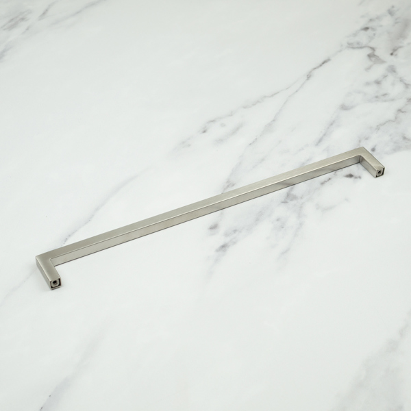 Handle & Home Brushed Nickel Square Cabinet Handles