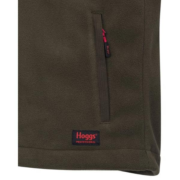 Hoggs of Fife Green King II Gilet with side zipped pockets
