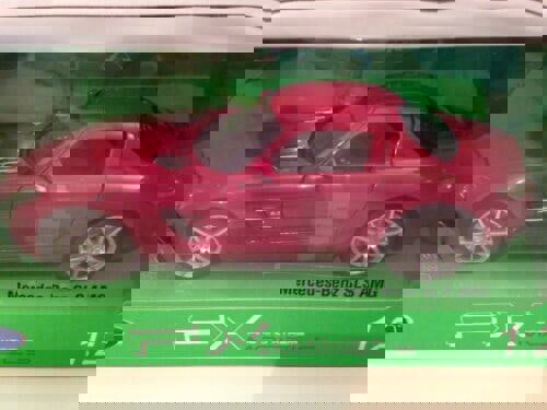 mercedes benz sls amg red 1:24 scale welly 24025r new