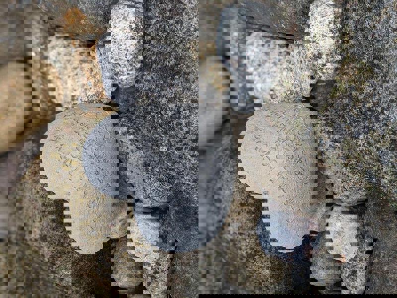 Beloved Dog Heart-Shaped Pet Memorial