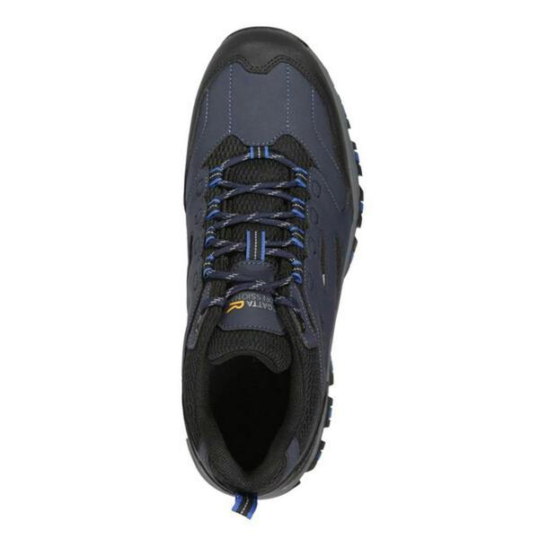Regatta Mens Mudstone Nubuck Safety Trainers - Navy/Oxford Blue - 