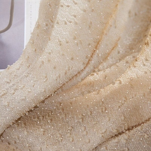 Anydrape 500cm Curtains White Modern Luxury Retro Style Texture for Living Room Bedroom Dining Fashion Decor