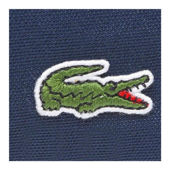 Lacoste Vertical Canvas Camera Bag - Navy - 