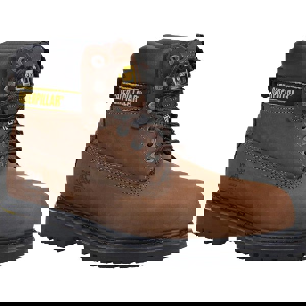 Caterpillar Holton Safety Mens Boots - Brown