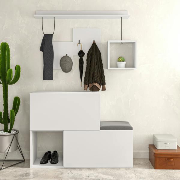 Decortie Holdon Modern Hanger White