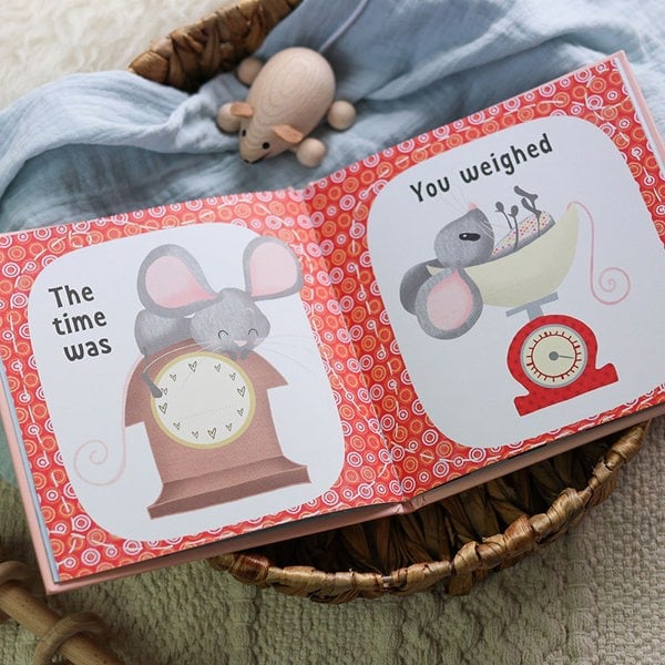 FROM YOU TO ME The Day You Were Born in July Newborn Gift Book