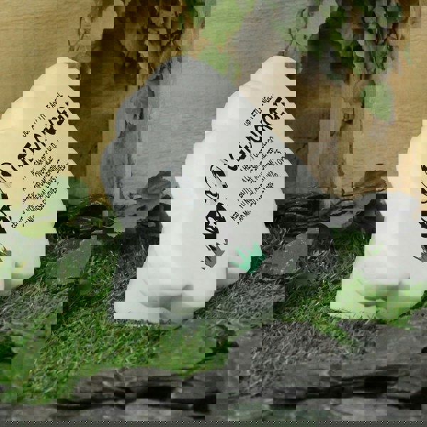 Personalised Memento Company Personalised Football Resin Memorial Cloud