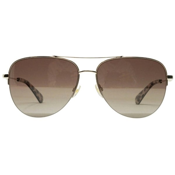 Kate Spade Brown Gradient Polarized Lens Havana Brown Sunglasses