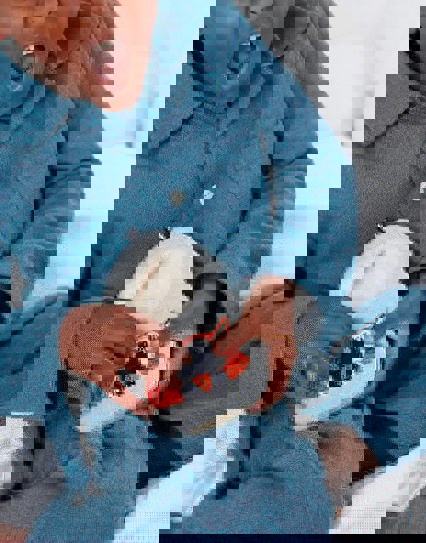 Children's Brushed Cotton Pyjama Set – Stornoway Herringbone - British Boxers