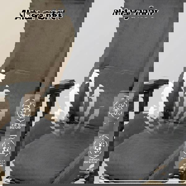 Levede Ergonomic Office Chair 165° Reclining Executive Chair Spring Foam Cushion