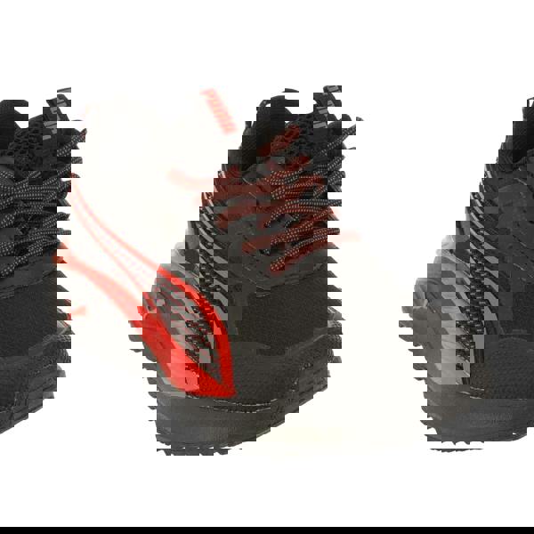 Puma Childrens/Kids Excursion Trainers - Black/Red