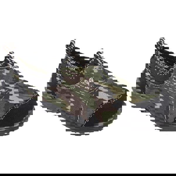 Delta Plus Miami Men's/Women's Slip-On Canvas Safety Steel Toe/Midsole Shoes, camouflage pattern slip-on safety shoes with steel toe and midsole for protection.