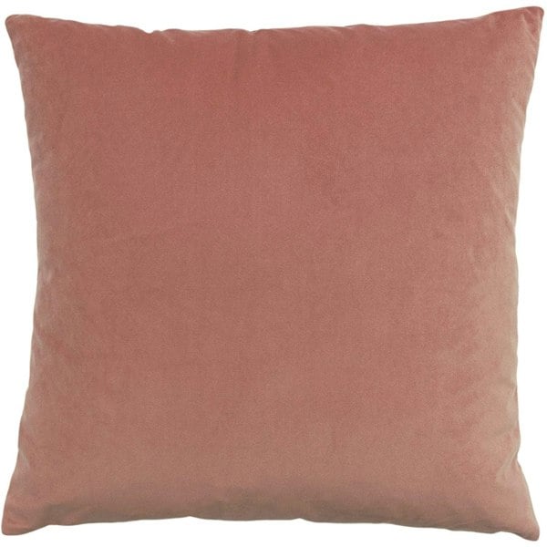 Paoletti Palm Grove Cushion Cover - Blush Pink/Navy