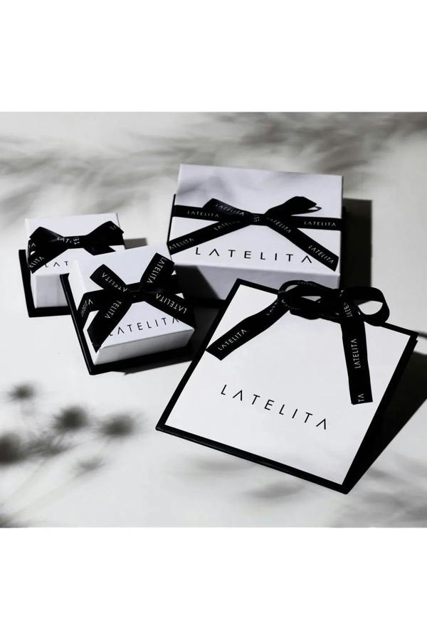 Initial Bangle Gold C - LATELITA Bracelets
