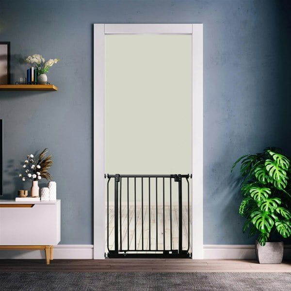 Bettacare Elite Pressure Dog Gate, 71cm - 80cm, Matt Black, Pressure Fit Pet Gate for Dog and Puppy