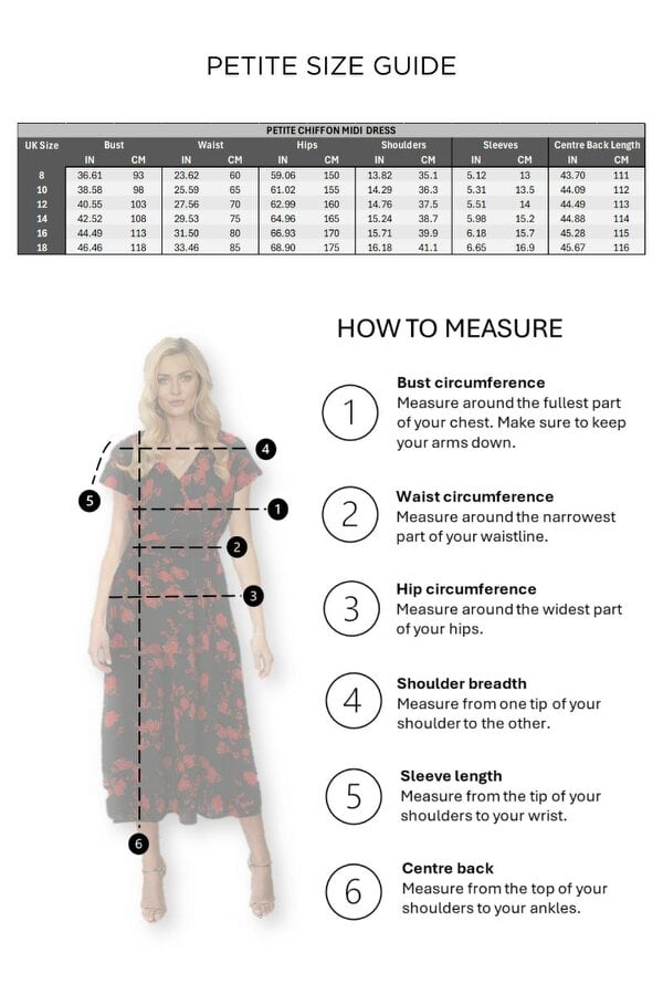 HotSquash Petite Chiffon Midi Dress