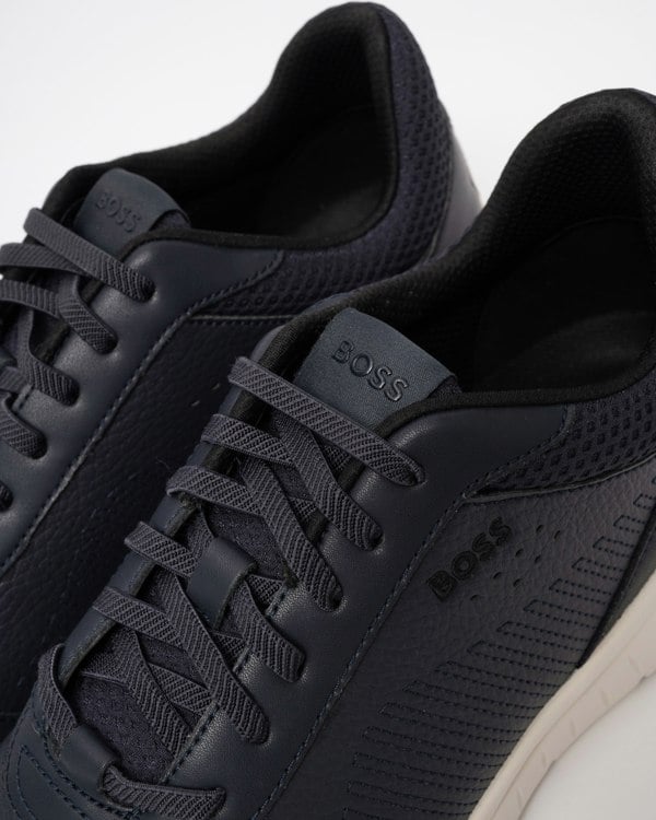 BOSS Orange Titanis_Runn_ltmx Mens Trainers - Navy 410