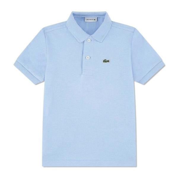 Lacoste Boys Pique Polo Shirt - Blue - 