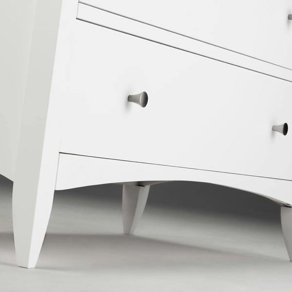 Statement Furniture Edward Hopper Large Chest of Drawers 5 Drawer Modern Wooden Storage