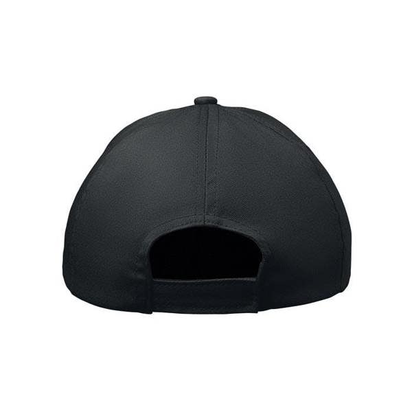 MidOcean Childrens/Kids Buzz Kids Baseball Cap - Black - 
