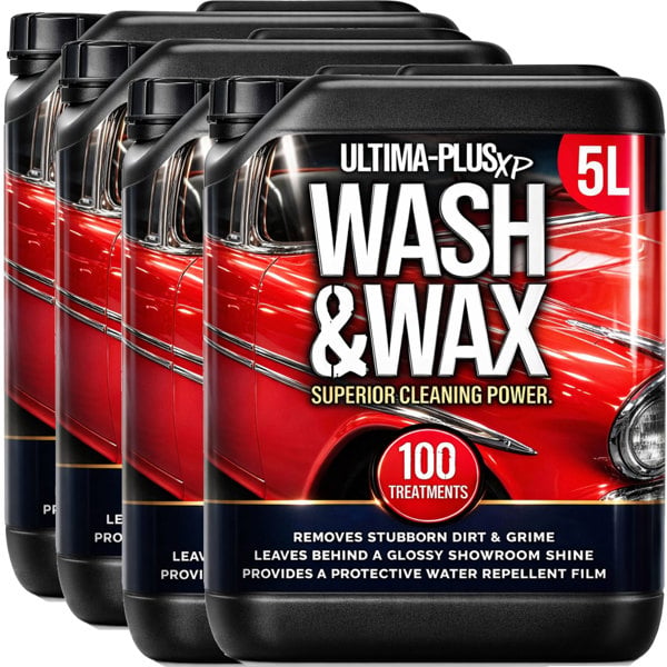 Ultima Plus XP Ultima-Plus XP Wash and Wax Car Shampoo - Removes Dirt, Grime and Stains & Leaves a Showroom Shine 20L
