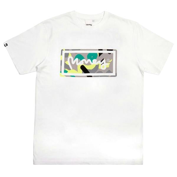 Money Mens Sig Camo T-Shirt (Pack of 5) - Black/White/Grey - 