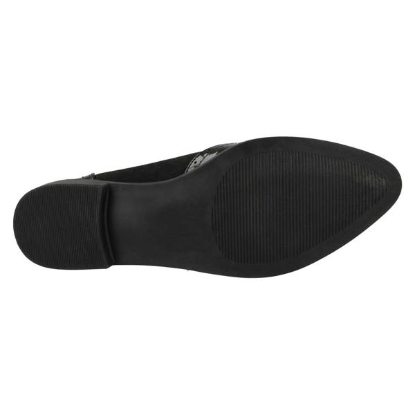 Spot On Ladies Spot On Slip On Brogues